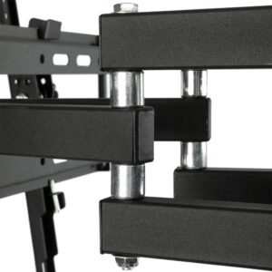 LEADZM TMDS-204 Full Motion TV Wall Mount for 32-70 inch TVs, 110Lbs, VESA600x400, Tilt 0-15°