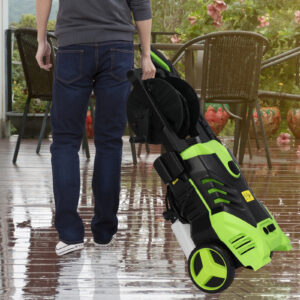 701A Electric Pressure Washer - 1800W, 3000 PSI, 110V, Green