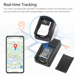Magnetic GF07 Mini GPS Tracker for Vehicles - Real Time GSM/GPRS Locator