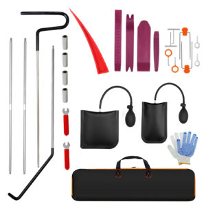 28PCS Car Repair and Disassembly Tool Kit with 66-inch Long-Reach