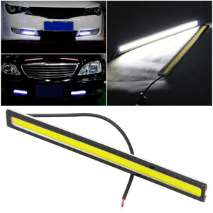 12V COB LED Strip Daytime Running Lights (DRL) for Car - White