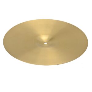 15.16" Copper Alloy Crash Cymbal - 0.7mm Thick, Golden Finish for Drum Set