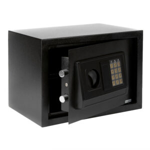 E25EA Small Electronic Digital Steel Safe - Black