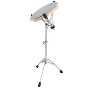 Chrome Plated Snare Drum Stand Tripod, Silver