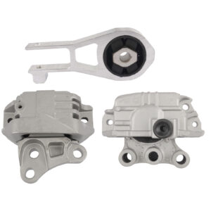 3Pcs Engine Mounts & Transmission Mount Set For Jeep Renegade Fiat 500X 2.4L L4