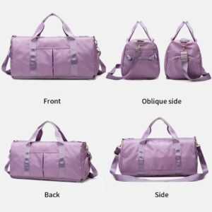 Stylish Unisex Waterproof Yoga Bag with Dry-Wet Separation and Large Capacity
