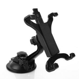 360° Rotating Car Mount Holder for Windshield/Dashboard, Fits 7-10 inch Tablets