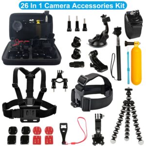 26-in-1 Camera Accessories Kit for GoPro Hero 5/4/3+/3/2/1