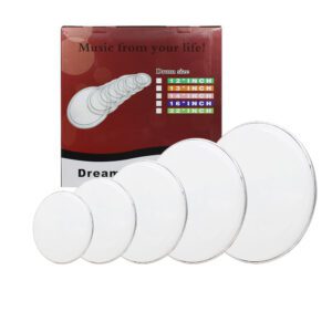 Drum Heads (22", 16", 14", 13", 12") White
