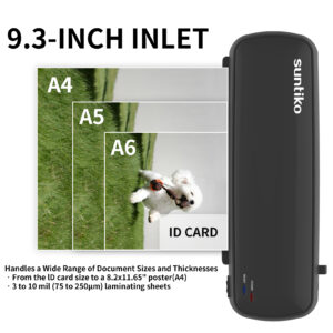 4-in-1 Laminator Machine for Home, Office, School - Quick Warm-Up