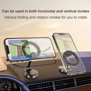 Magnetic Car Phone Holder Mount for iPhone 15/14/13/12 Pro Max Plus Mini