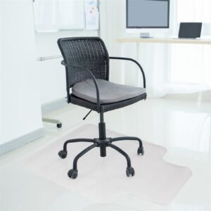 Transparent PVC Home-use Chair Mat for Floor Protection, 90x120x0.2cm