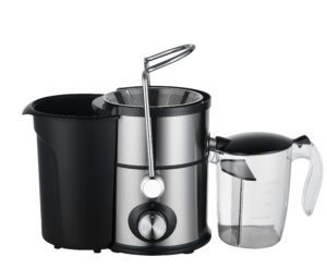 1100W Centrifugal Juicer with 3" Feed Chute, 50 oz Jug, BPA-Free