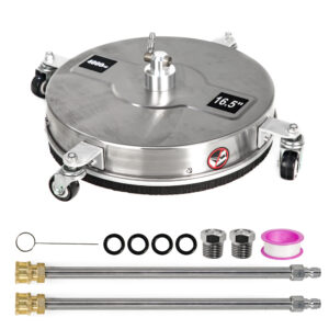 4000 PSI 15 inch Surface Cleaner Pressure Washer with Stainless Steel Chassis